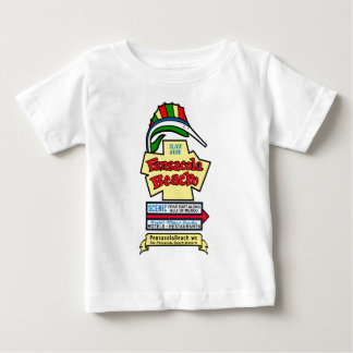 Bebé Camiseta del niño del Rótulo de la playa de