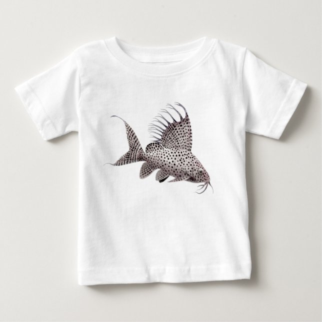 Bebé Camiseta del niño del siluro de Synodontis (Anverso)