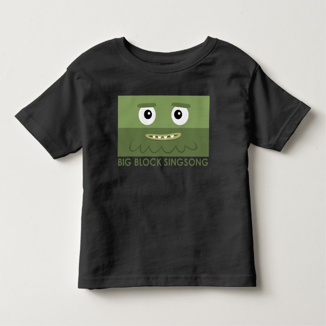Bebé Camiseta del niño del verde de la prohibición de (Anverso)