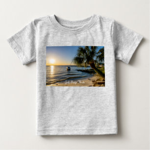 Bebé Camiseta del niño pequeño del árbol de palmas incl