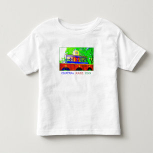 Bebé Camiseta del niño pequeño del Zoológico de Central