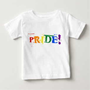 Bebé Camiseta del orgullo del arco iris de LGBT