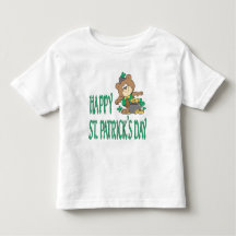 Camiseta del oso del día de St Patrick