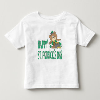 Bebé Camiseta del oso del día de St Patrick
