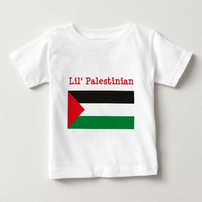 Bebé Camiseta del palestino de Lil (Anverso)