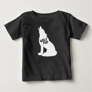 Bebé Camiseta del perrito de lobo