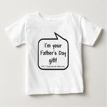 Camiseta del regalo del día de padre