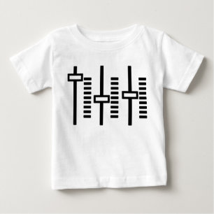 Bebé Camiseta del volumen de la música de la casa del