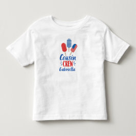 Bebé Camiseta Día de la Independencia de la Tripulación