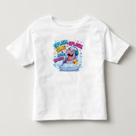 Bebé Camiseta divertida de canto de salpicaduras
