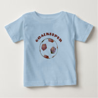 Camiseta Divertida de Fútbol Fútbol Portero