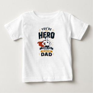 Bebé Camiseta divertida de fútbol para el Día del Padre