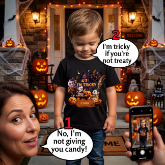 Bebé Camiseta divertida de Halloween para niños pequeño