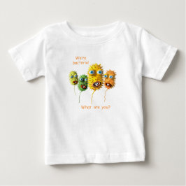 Bebé Camiseta divertida de las bacterias