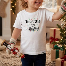 Camiseta divertida de Navidad para niños pequeños 
