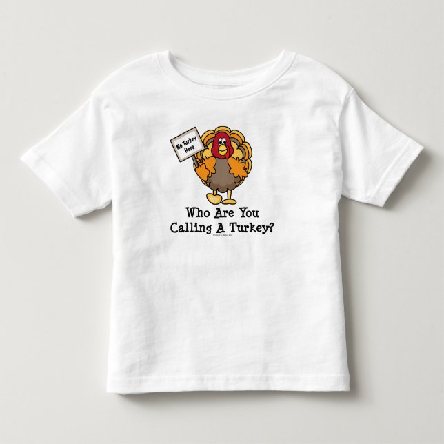 Bebé Camiseta divertida del niño de Turquía de la (Anverso)
