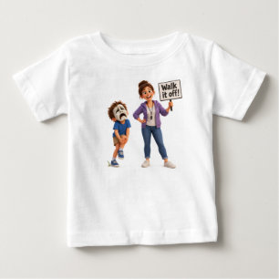 Bebé Camiseta divertida para mamá de fútbol 'Se lo quit
