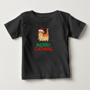 Bebé Camiseta divertida para Navidades de Feliz Navidad