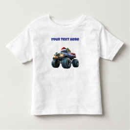 Bebé Camiseta editable para niños pequeños de camión mo