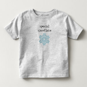 Bebé Camiseta especial para niños con copo de nieve
