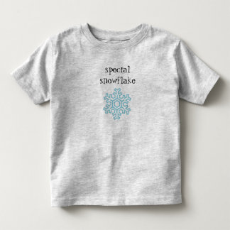 Bebé Camiseta especial para niños con copo de nieve