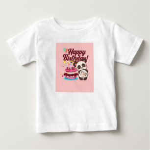 Bebé Camiseta / Estrella de cumpleaños