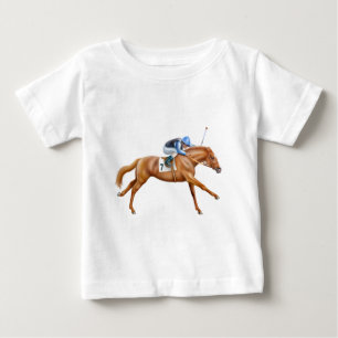 Bebé Camiseta excelente del niño del caballo de