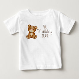 Bebé Camiseta familiar personalizada de cumpleaños de o