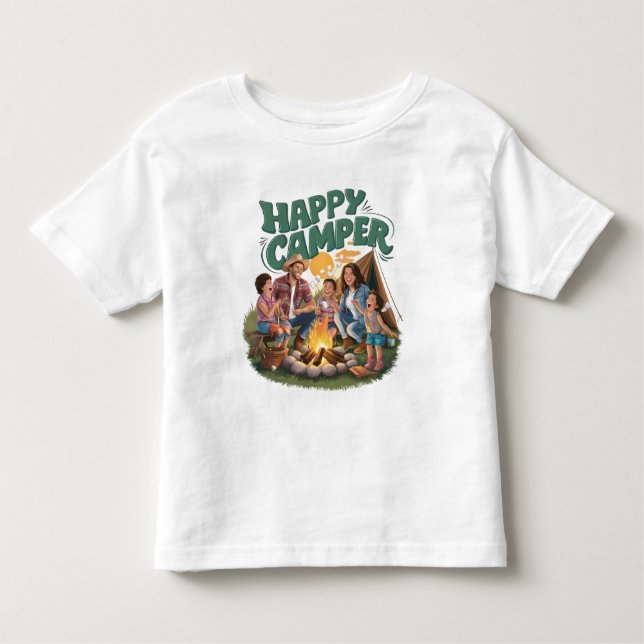 Bebé Camiseta feliz de Camper Toddler (1) (Anverso)