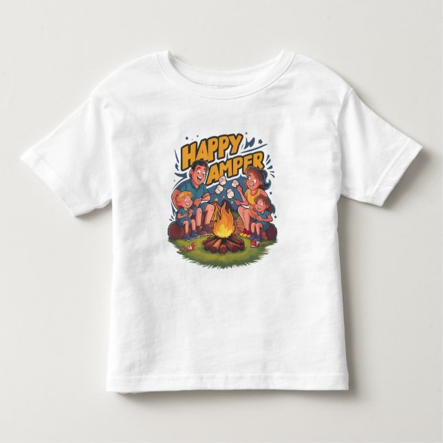 Bebé Camiseta feliz de Camper Toddler (2) (Anverso)