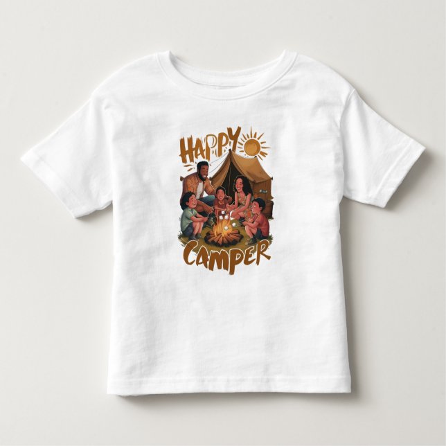 Bebé Camiseta feliz de Camper Toddler (5) (Anverso)