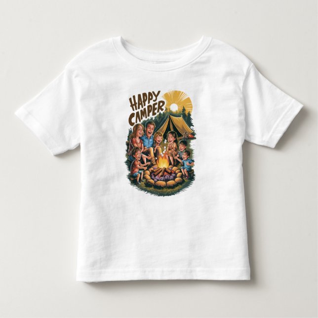 Bebé Camiseta feliz de Camper Toddler (6) (Anverso)