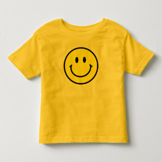 Bebé Camiseta feliz del niño de la cara