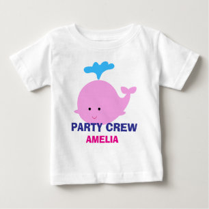 Bebé Camiseta Fiesta de playa, camiseta gráfica de ball