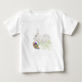 Bebé Camiseta fina para bebés de Pascua