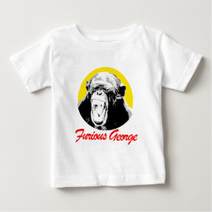 Bebé Camiseta furiosa de George