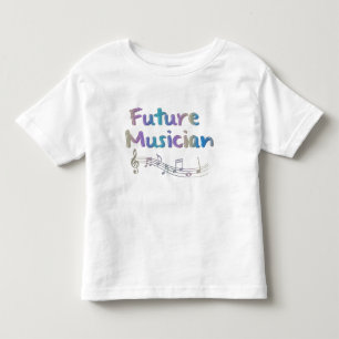 Bebé Camiseta futura de los niños de las notas