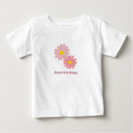 Bebé Camiseta gráfica de Daisy linda para niñas Pretty 