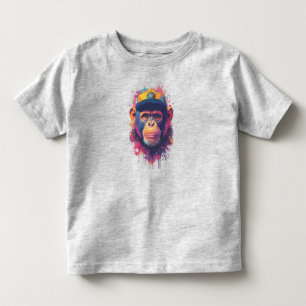 Bebé Camiseta gráfica de Gorra de mono de Guay
