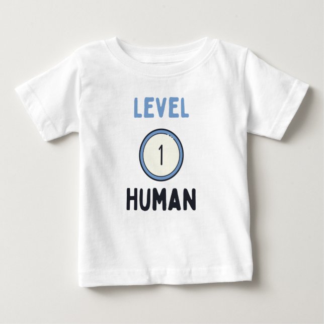 Bebé Camiseta humana de nivel 1 (Anverso)