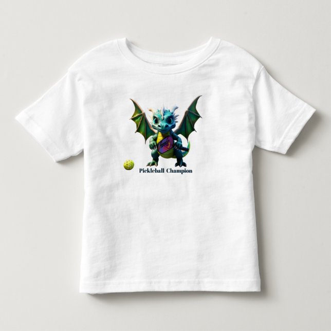 Bebé Camiseta infantil Campeón de Pickleball (Anverso)