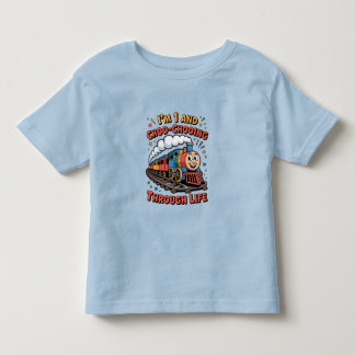 Bebé Camiseta infantil Choo Chooing a través de la vida