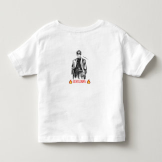 Bebé Camiseta infantil con ilustración de chico elegant