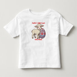 Bebé Camiseta infantil Cordero de Pascua Brillo Vinílic