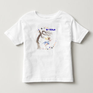 Bebé Camiseta infantil de acuarela Hada Mi Reino Lindo