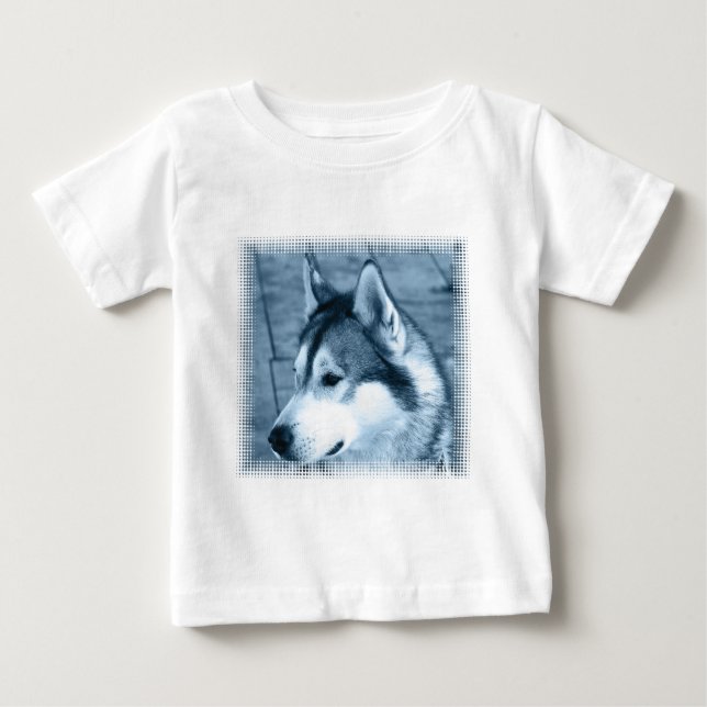 Bebé Camiseta infantil de Alaskan Malamute (Anverso)