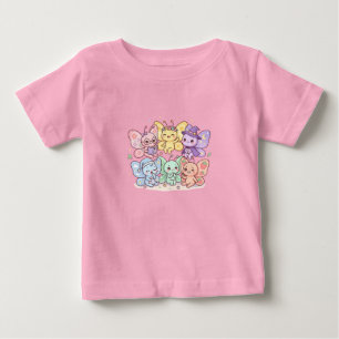 Bebé Camiseta infantil de amigos de mariposas hadas lin