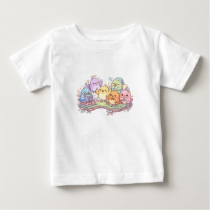 Bebé Camiseta infantil de amigos pájaros bebés lindos
