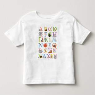Bebé Camiseta infantil de Animal ABC