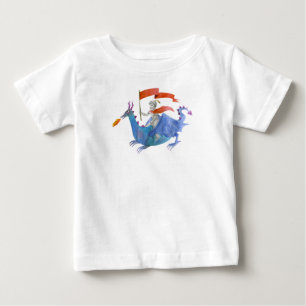 Bebé Camiseta infantil de Caballero montando Dragón